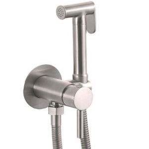 JTP Inox Stainless Steel Wall Mounted Single Lever Douche Set for Cold and Hot Operation