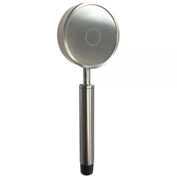 JTP Inox Stainless Steel Round Shower Handset