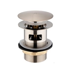 JTP Stainless Steel Slotted Click Clack Bath Waste