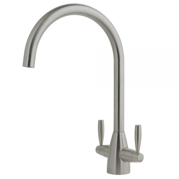 JTP Blink Stainless Steel Swivel Kitchen Mixer Tap