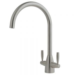 JTP Blink Stainless Steel Swivel Kitchen Mixer Tap