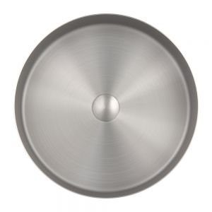 JTP Inox Stainless Steel Round Countertop Basin 360 x 360mm