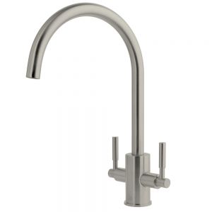JTP Newbury Stainless Steel Swivel Kitchen Mixer Tap