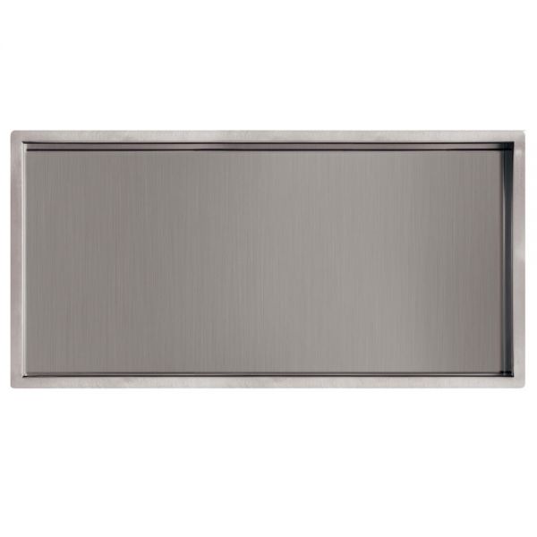 JTP Stainless Steel Shower Niche 600 x 300mm