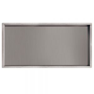 JTP Inox Stainless Steel Shower Niche 600 x 300mm