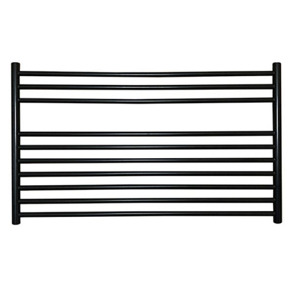 JIS Sussex Newick Black 600mm x 1000mm Stainless Steel Towel Rail #2