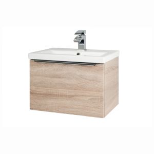 Kartell Kore 500 Sonoma Oak Wall Mounted Vanity Unit and Basin