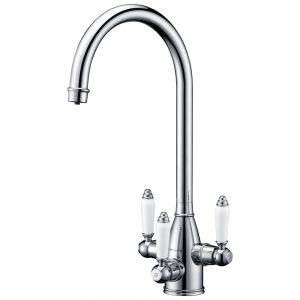 Clearwater Krypton Tri Spar C Chrome Filtered Water Kitchen Sink Mixer Tap