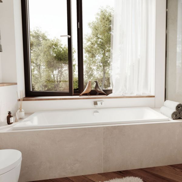 Kaldewei Cayono Duo Double Ended Steel Bath 1700mm x 750mm 0 Tap Hole #3