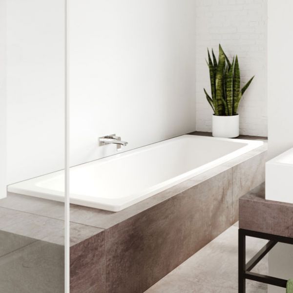 Kaldewei Cayono Duo Double Ended Steel Bath 1700mm x 750mm 0 Tap Hole #5