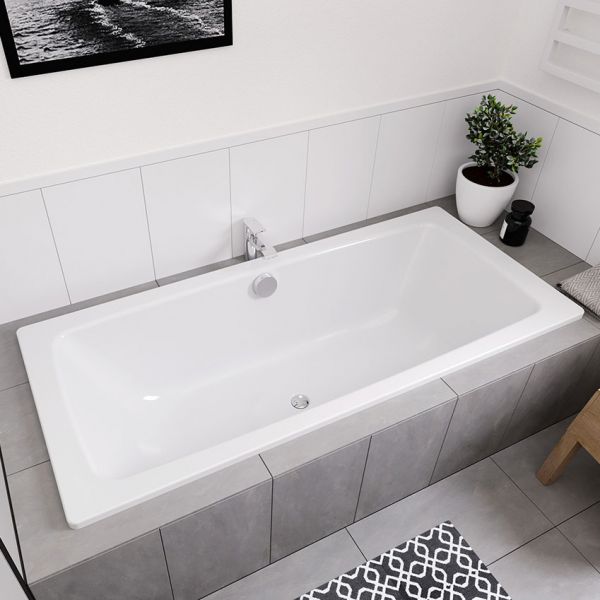 Kaldewei Cayono Duo Double Ended Steel Bath 1800mm x 800mm 0 Tap Hole #2