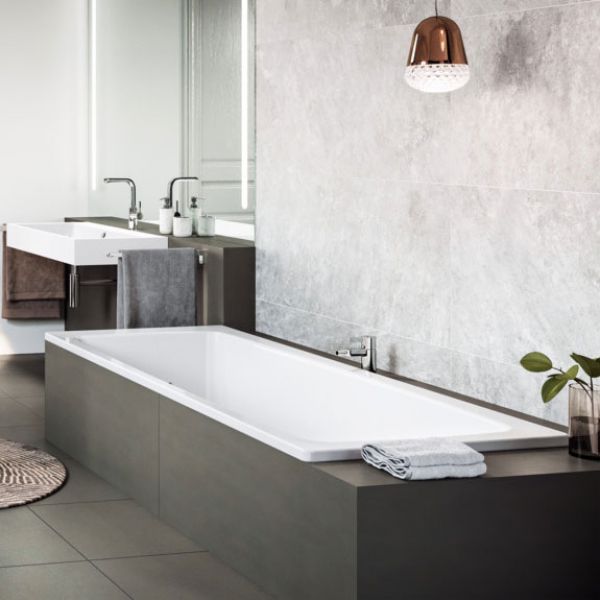Kaldewei Cayono Duo Double Ended Steel Bath 1800mm x 800mm 0 Tap Hole #4