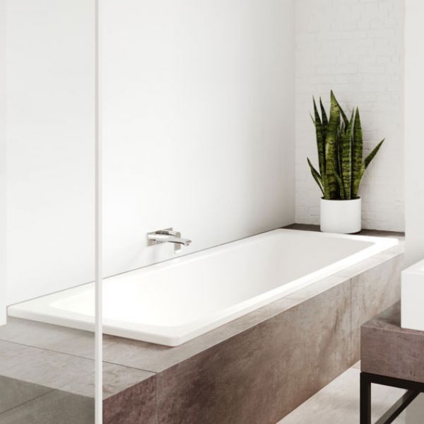 Kaldewei Cayono Duo Double Ended Steel Bath 1800mm x 800mm 0 Tap Hole #5