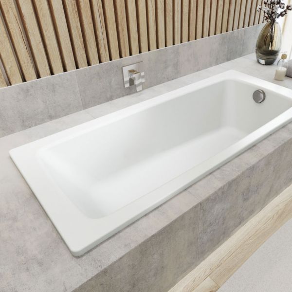 Kaldewei Cayono Single Ended Steel Bath 1800mm x 800mm 0 Tap Hole #3