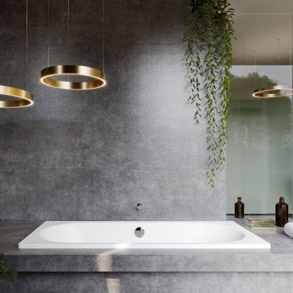 Kaldewei Classic Duo Double Ended Steel Bath 1600mm x 700mm 0 Tap Hole #2
