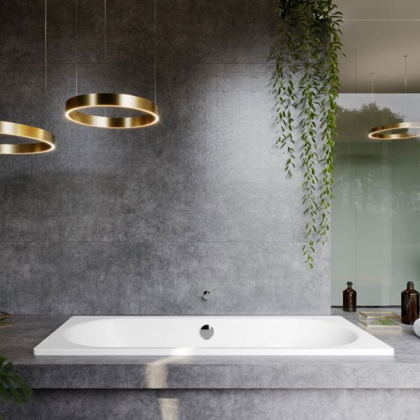 Kaldewei Classic Duo Double Ended Steel Bath 1700mm x 700mm 0 Tap Hole #2