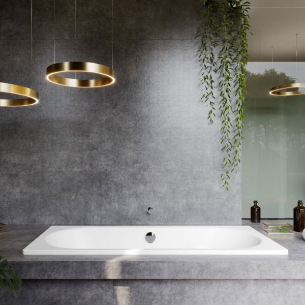 Kaldewei Classic Duo Double Ended Steel Bath 1700mm x 750mm 0 Tap Hole #2