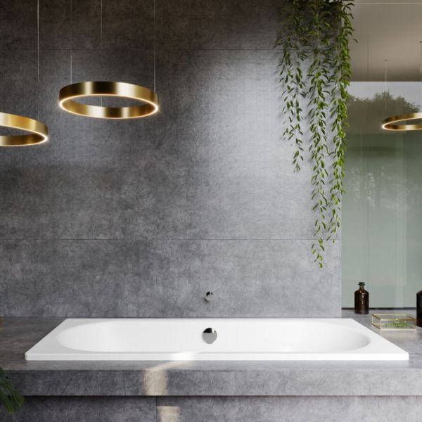 Kaldewei Classic Duo Double Ended Steel Bath 1800mm x 800mm 0 Tap Hole #2