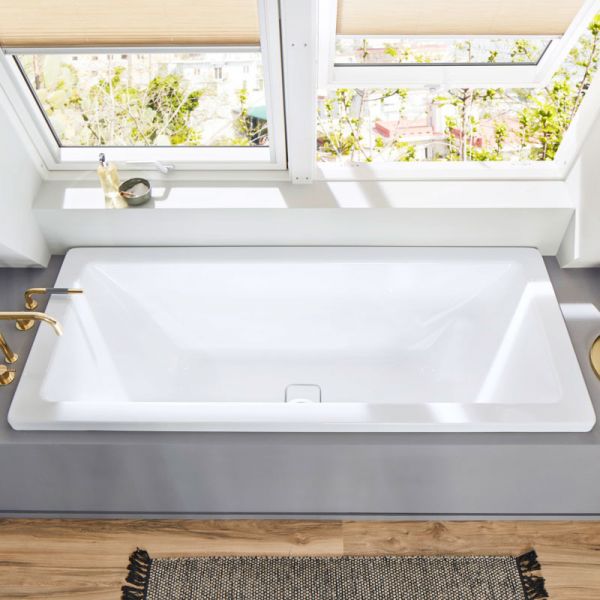 Kaldewei ConoDuo Double Ended Steel Bath 1700mm x 750mm 0 Tap Hole #2