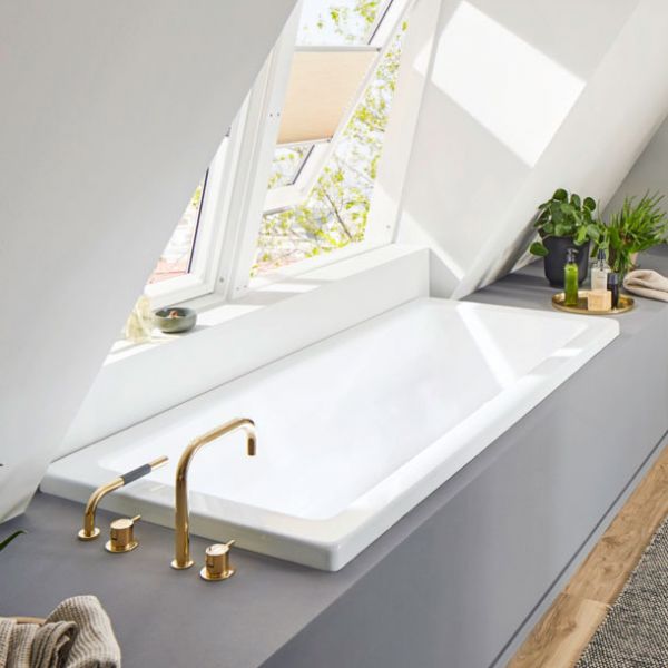 Kaldewei ConoDuo Double Ended Steel Bath 1700mm x 750mm 0 Tap Hole #3