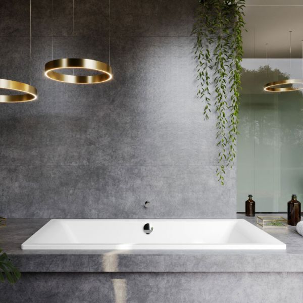 Kaldewei Puro Duo Double Ended Steel Bath 1800mm x 800mm 0 Tap Hole #5