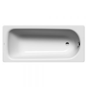 Kaldewei Saniform Plus Single Ended Steel Bath 1600mm x 700mm 2 Tap Hole