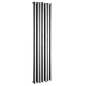 Kartell K Rad Aspen Double 1800 x 450 Stainless Steel Oval Tube Designer Radiator