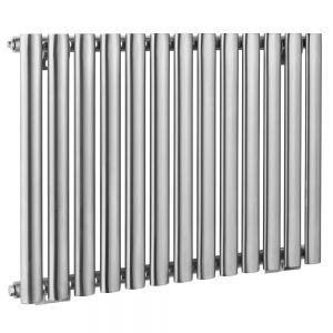 Kartell K Rad Aspen Single 600 x 1000 Stainless Steel Oval Tube Designer Radiator