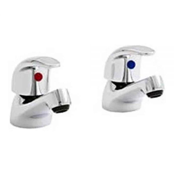 Kartell G4K Chrome Basin Pillar Taps