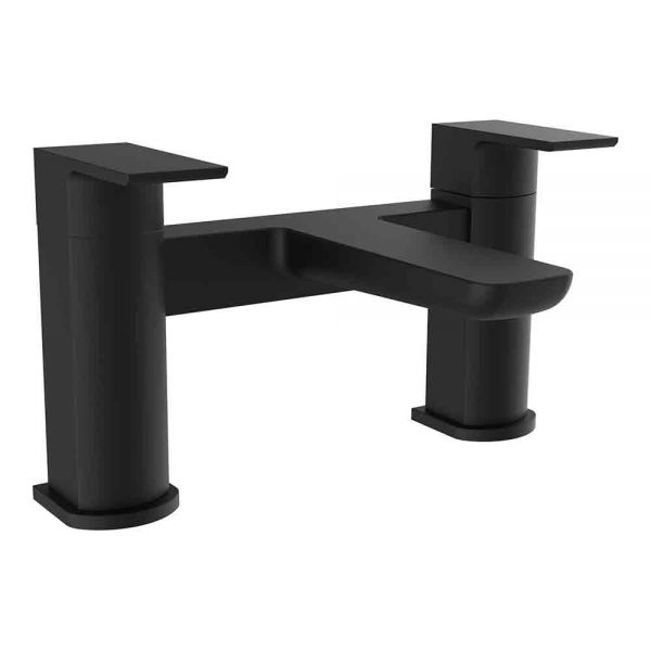 Kartell Kolt Matt Black Bath Filler Tap