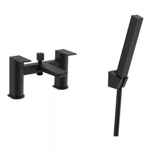 Kartell Kolt Matt Black Bath Shower Mixer Tap