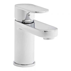 Kartell Logik Chrome Mono Basin Mixer Tap with Click Waste