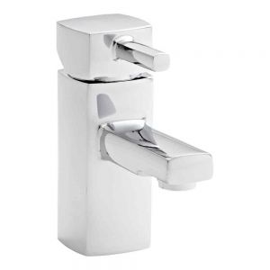 Kartell Mode Chrome Mono Basin Mixer Tap with Click Waste
