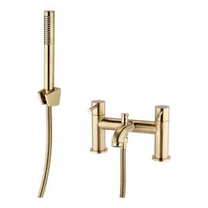 Kartell Ottone Brushed Brass Bath Shower Mixer Tap