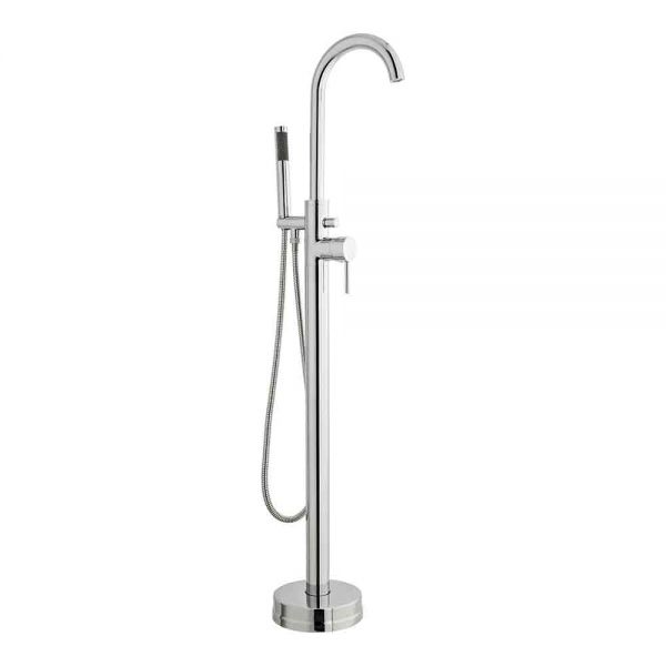 Kartell Plan Chrome Floor Standing Bath Shower Mixer Tap
