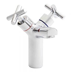 Kartell Times Chrome Mono Basin Mixer Tap with Click Waste