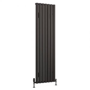 Eastbrook Kelmscott 1800 x 485 Matt Anthracite Aluminium Designer Radiator