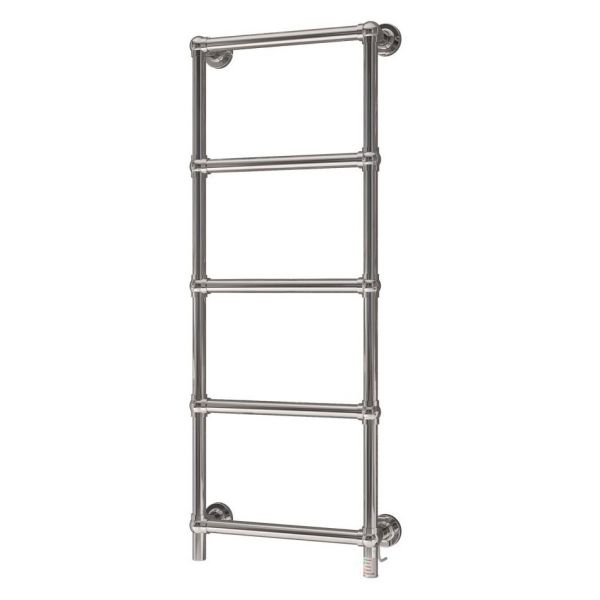 Eastbrook Kennet Dry Element 1253 x 500 Chrome Electric Traditional Towel Rail