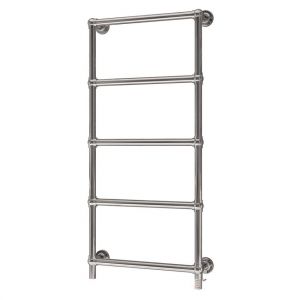 Eastbrook Kennet Dry Element 1253 x 600 Chrome Electric Traditional Towel Rail