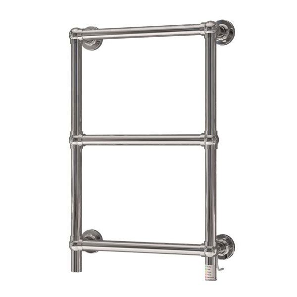 Eastbrook Kennet Dry Element 745 x 500 Chrome Electric Traditional Towel Rail