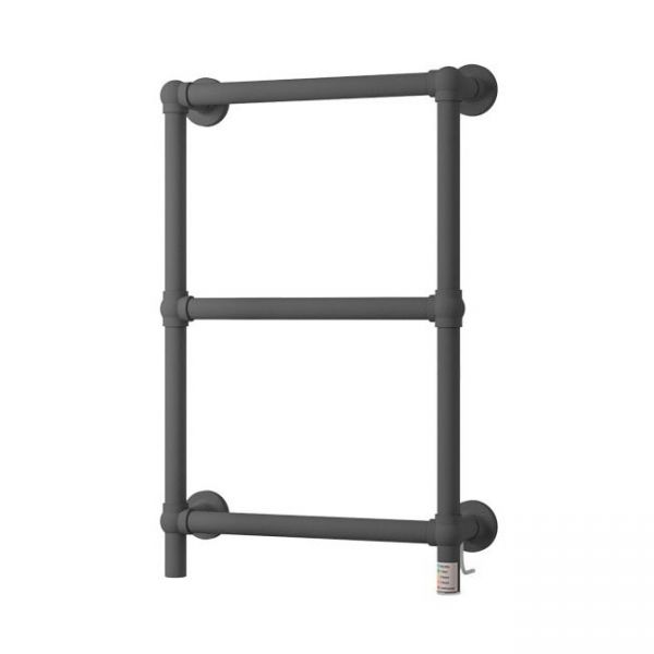 Eastbrook Kennet Dry Element 745 x 500 Matt Anthracite Electric Traditional Towel Rail
