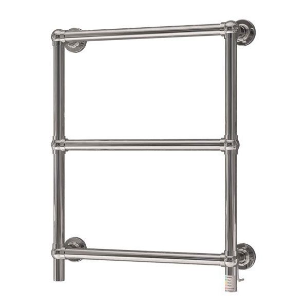 Eastbrook Kennet Dry Element 745 x 600 Chrome Electric Traditional Towel Rail