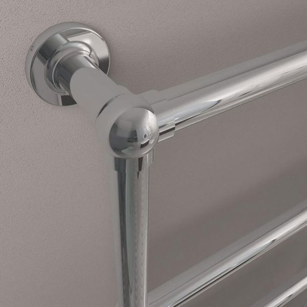 Eastbrook Kennet Dry Element 745 x 600 Chrome Electric Traditional Towel Rail #3