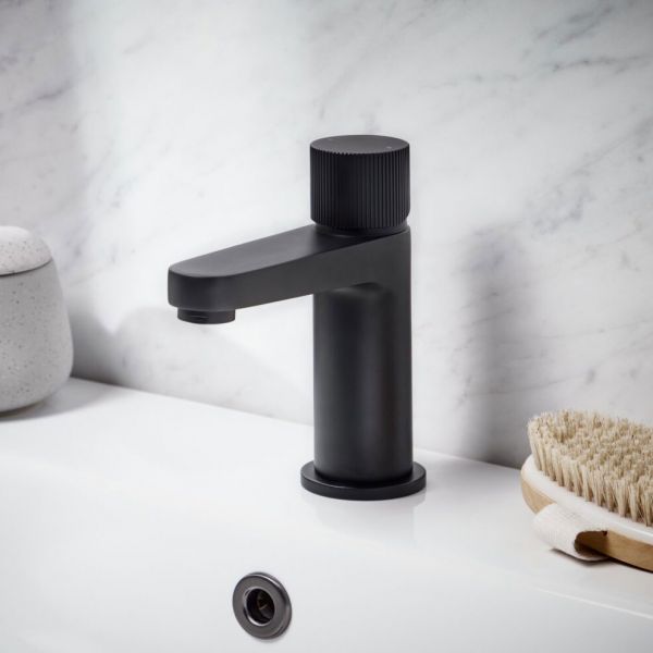Apex Koko Black Mini Mono Basin Mixer Tap #2
