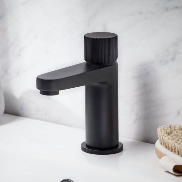 Apex Koko Black Mono Basin Mixer Tap #2