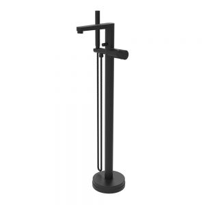 Apex Koko Black Floor Standing Bath Shower Mixer Tap