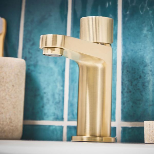 Apex Koko Brass Mono Basin Mixer Tap #3