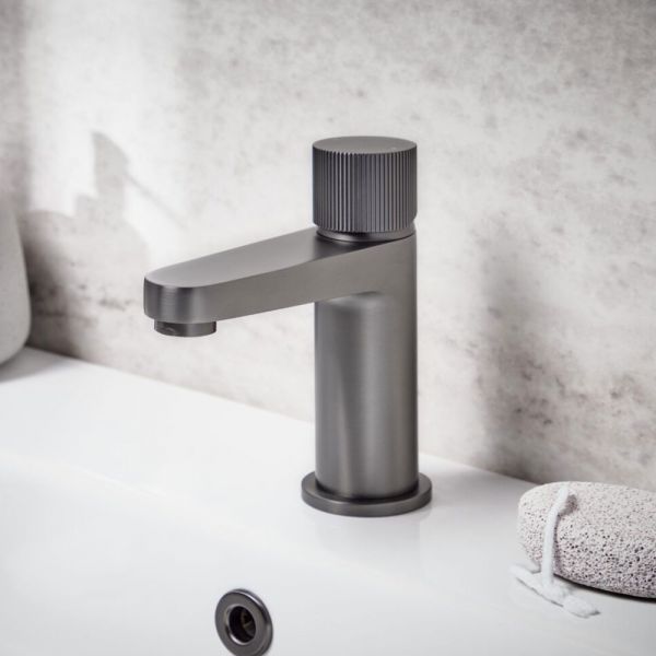 Apex Koko Gunmetal Mini Mono Basin Mixer Tap #2