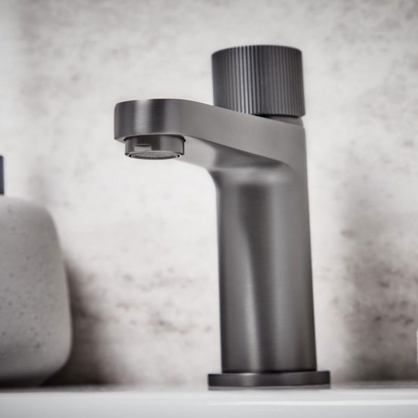 Apex Koko Gunmetal Mono Basin Mixer Tap #3