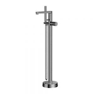 Apex Koko Gunmetal Floor Standing Bath Shower Mixer Tap